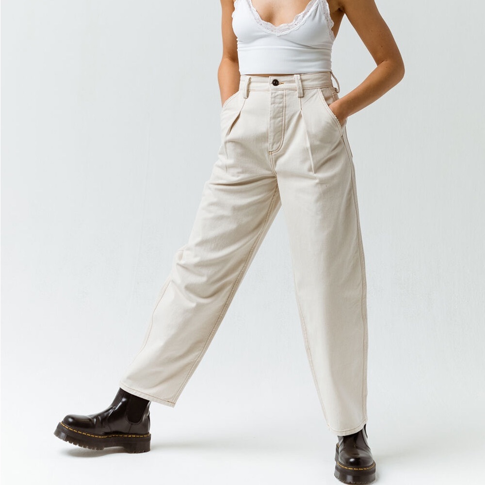 BDG Urban Outfitters Cream Erin Cocoon Pants